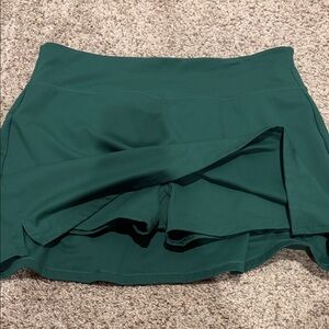 DKNY Green Midi Skirt
